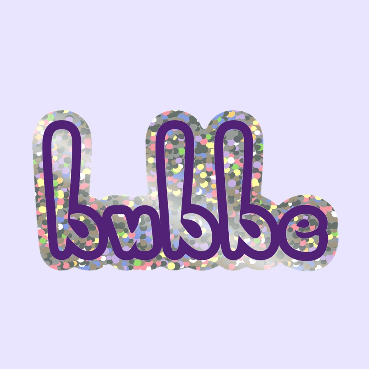 'BUBBE' STICKER