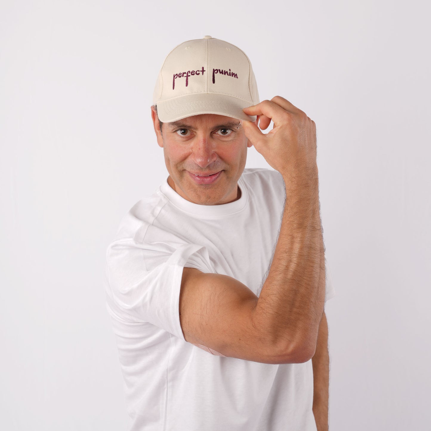 PERFECT PUNIM BASEBALL CAP - BEIGE