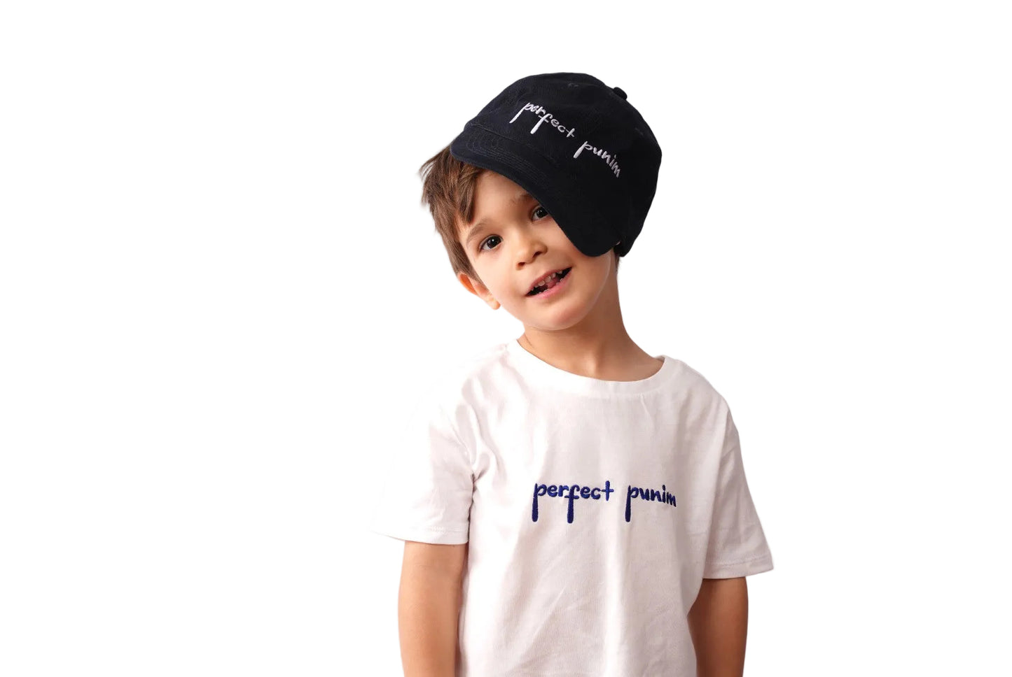 KIDS 'PERFECT PUNIM' T.SHIRT - BLUE