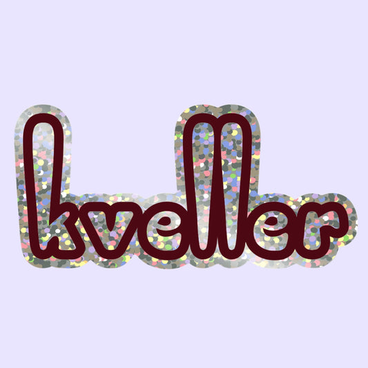 'KVELLER' STICKER