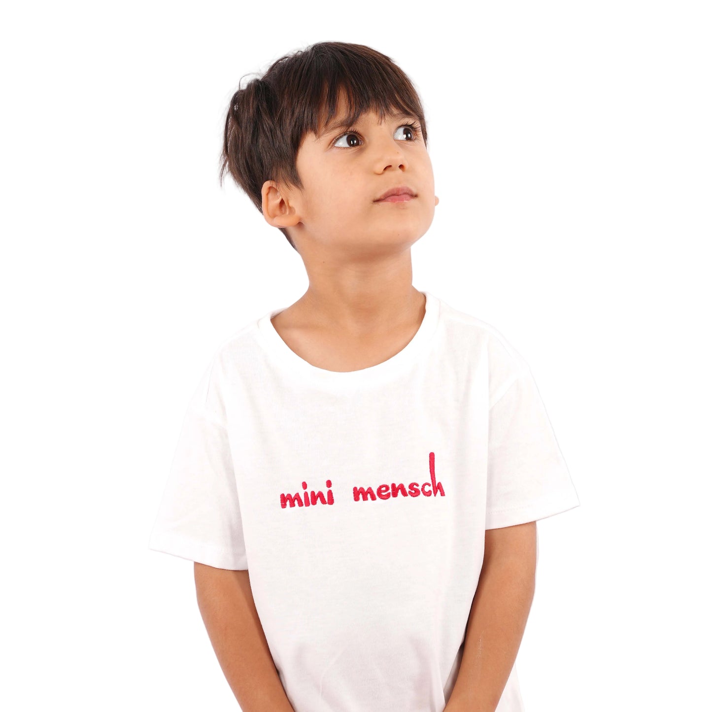 KIDS 'MINI MENSCH' T.SHIRT - RED