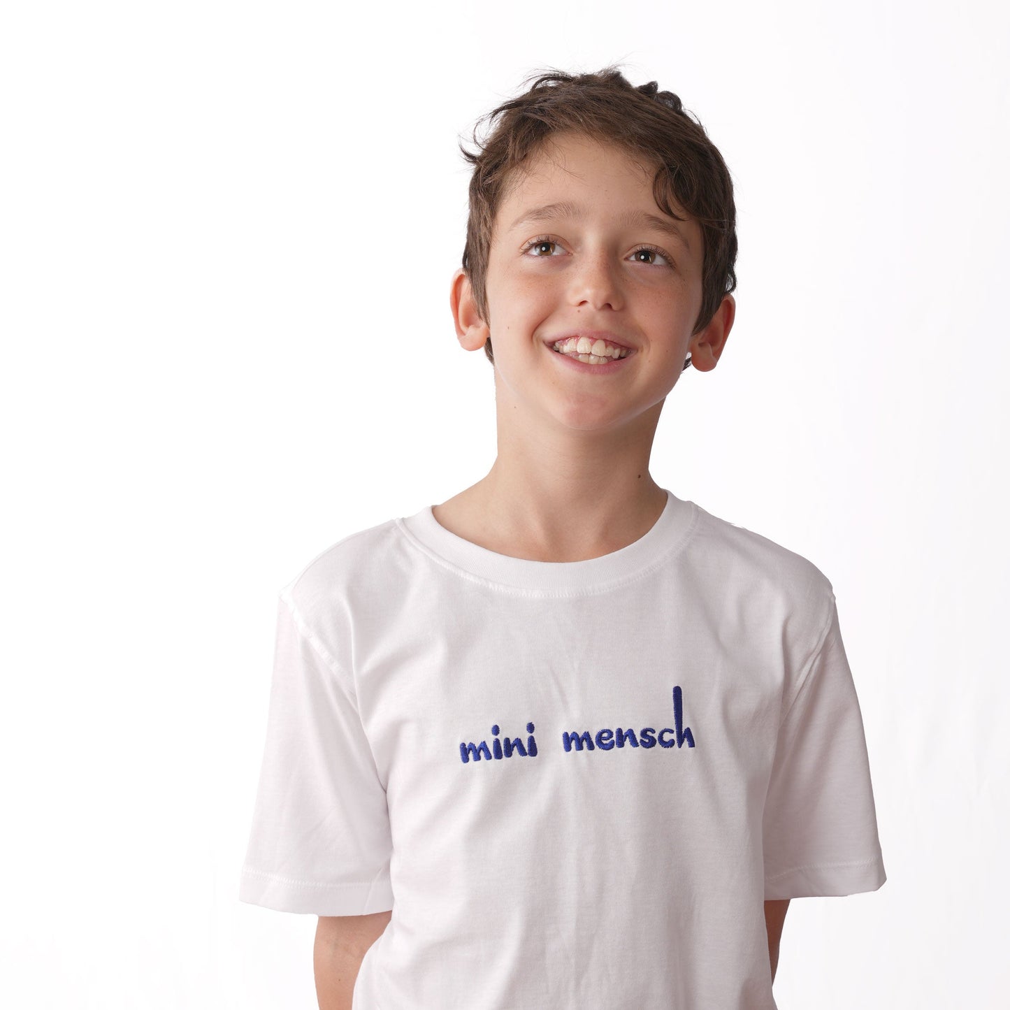 KIDS 'MINI MENSCH' T.SHIRT - BLUE