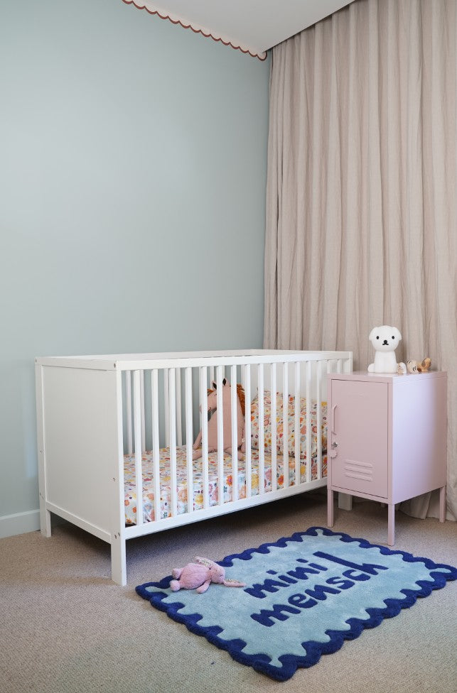 MINI MENSCH RUG - BLUE/LIGHTBLUE