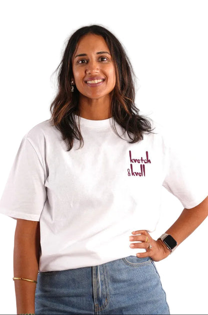 ADULTS 'KVETCH AND KVELL' T.SHIRT