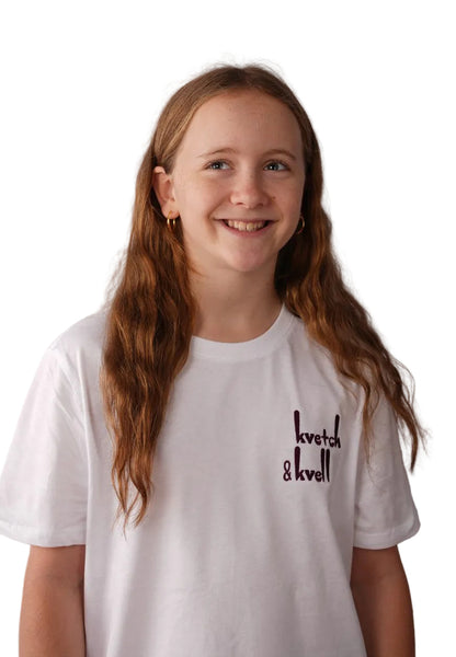 ADULTS 'KVETCH AND KVELL' T.SHIRT